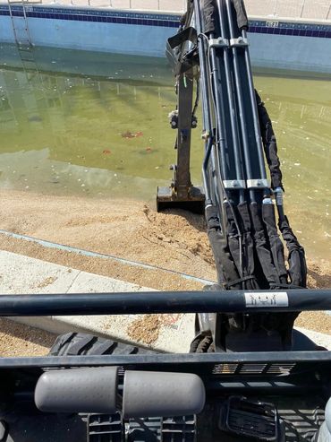 Sand Removal after Hurricane Nicole