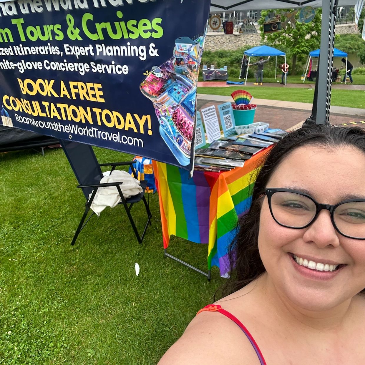 Member of the LBGTQ+, Sarah DiPiazza, Travel Advisor & Concierge - believes in travel for everyone!