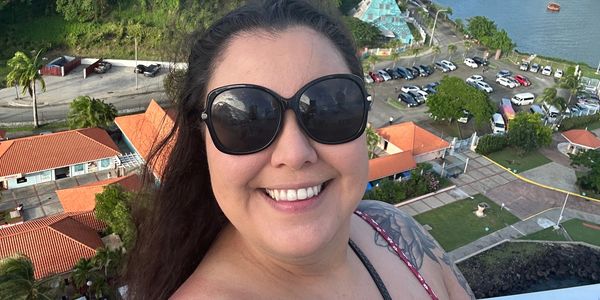 Sarah DiPiazza, Travel Advisor & Concierge, in Castries, St. Lucia on a Princess Cruise