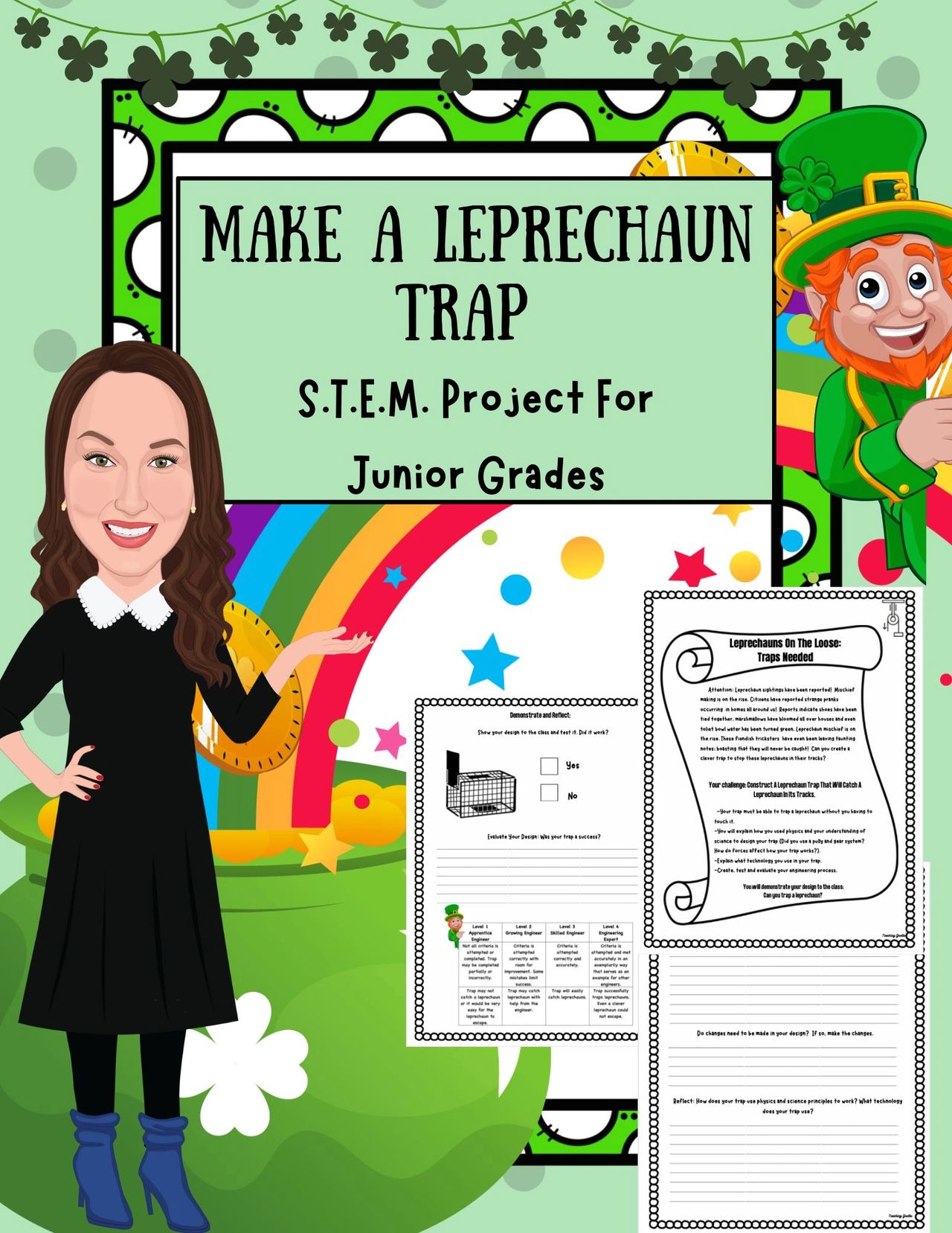 Leprechaun traps teach hands-on STEM skills at Plumas Charter School -  Plumas News