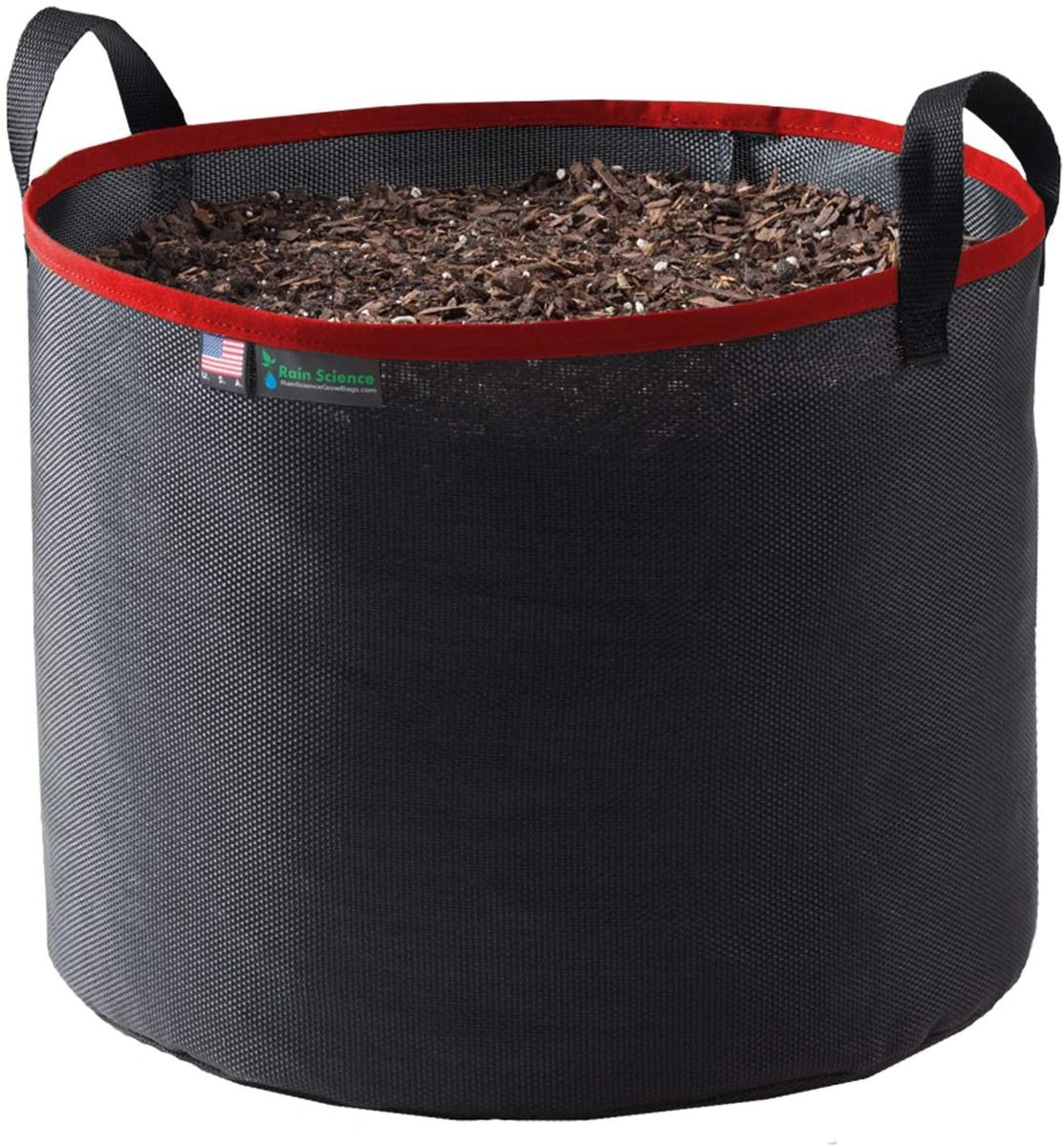 Rain Science Grow Bags Black/Red