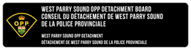 West Parry Sound OPP Detachment Board