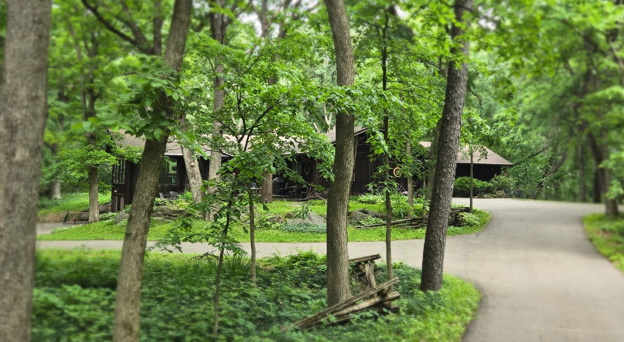THE WOODS AT STUDIO BC : A PRIVATE WOODED RETREAT DESIGNED FOR CHANGE.