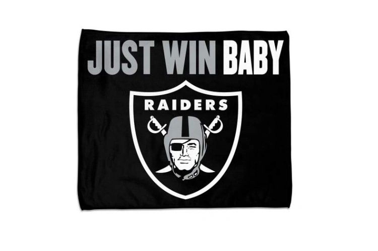 Las Vegas Raiders Rally Towel Ornament - Wendell August Forge