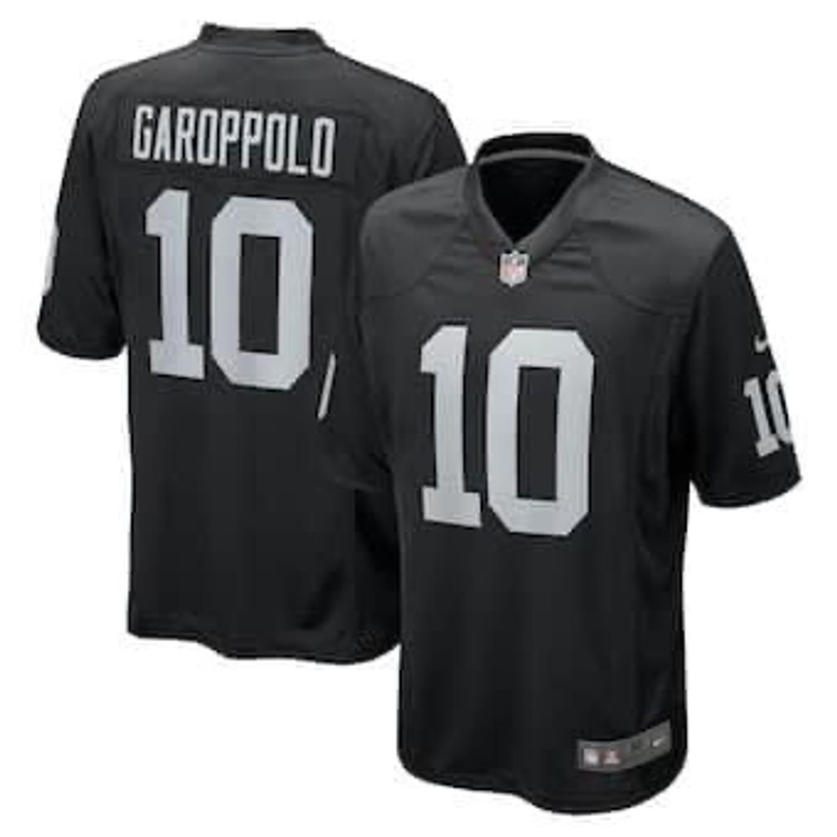 PREORDER!!! Men's Las Vegas Raiders Jimmy Garoppolo Black Limited Player Jersey (4XL)