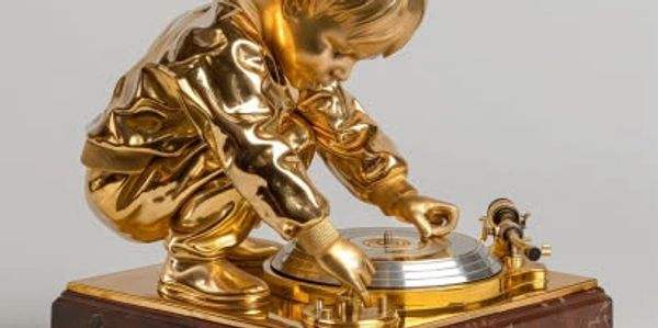 The International Electronic Dance Music Hall of Fame Induction Trophy. The Childlike Award.