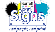 Barrett Print Signs