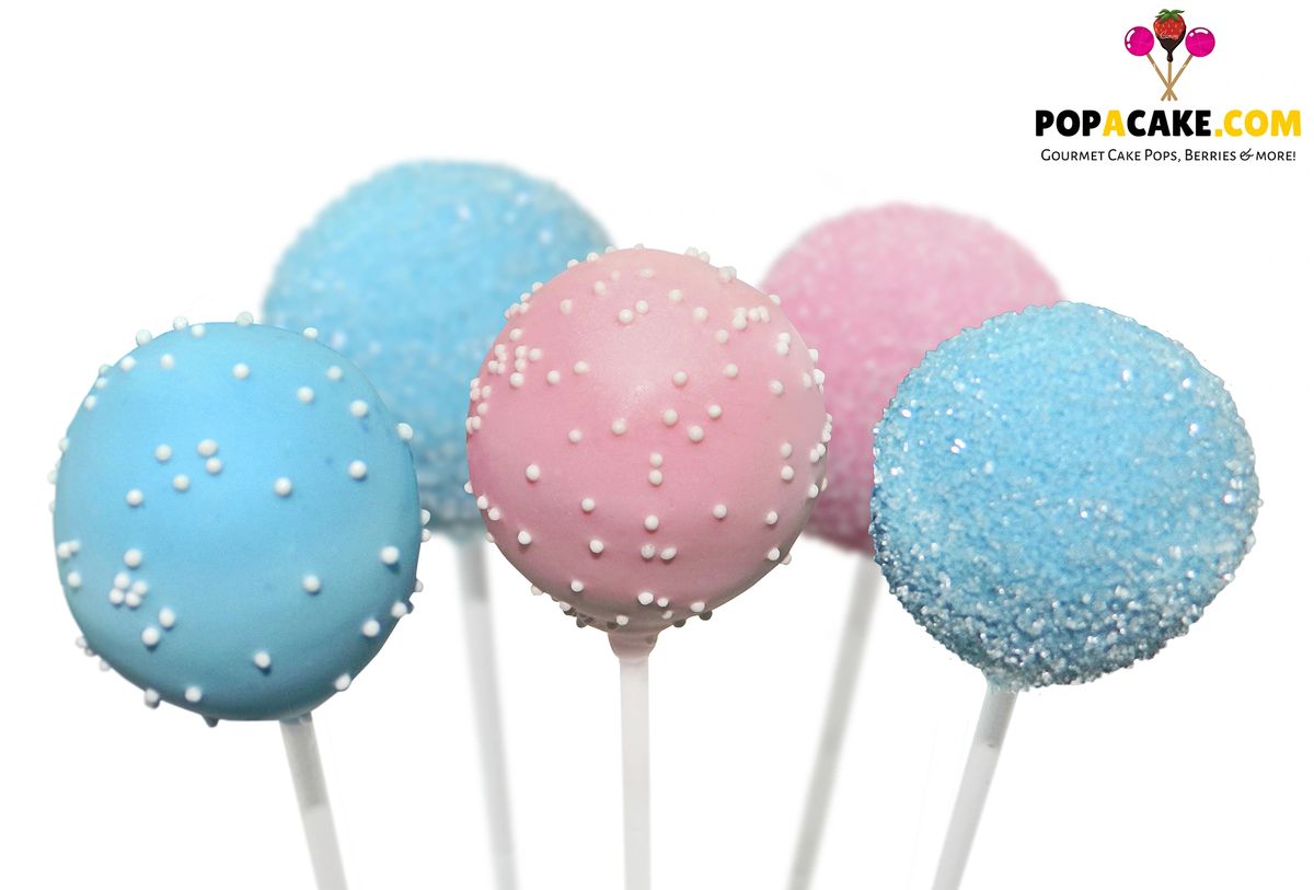 Blue Cake Pops (for gender party & more)] - Cake and Candy Center, Inc.