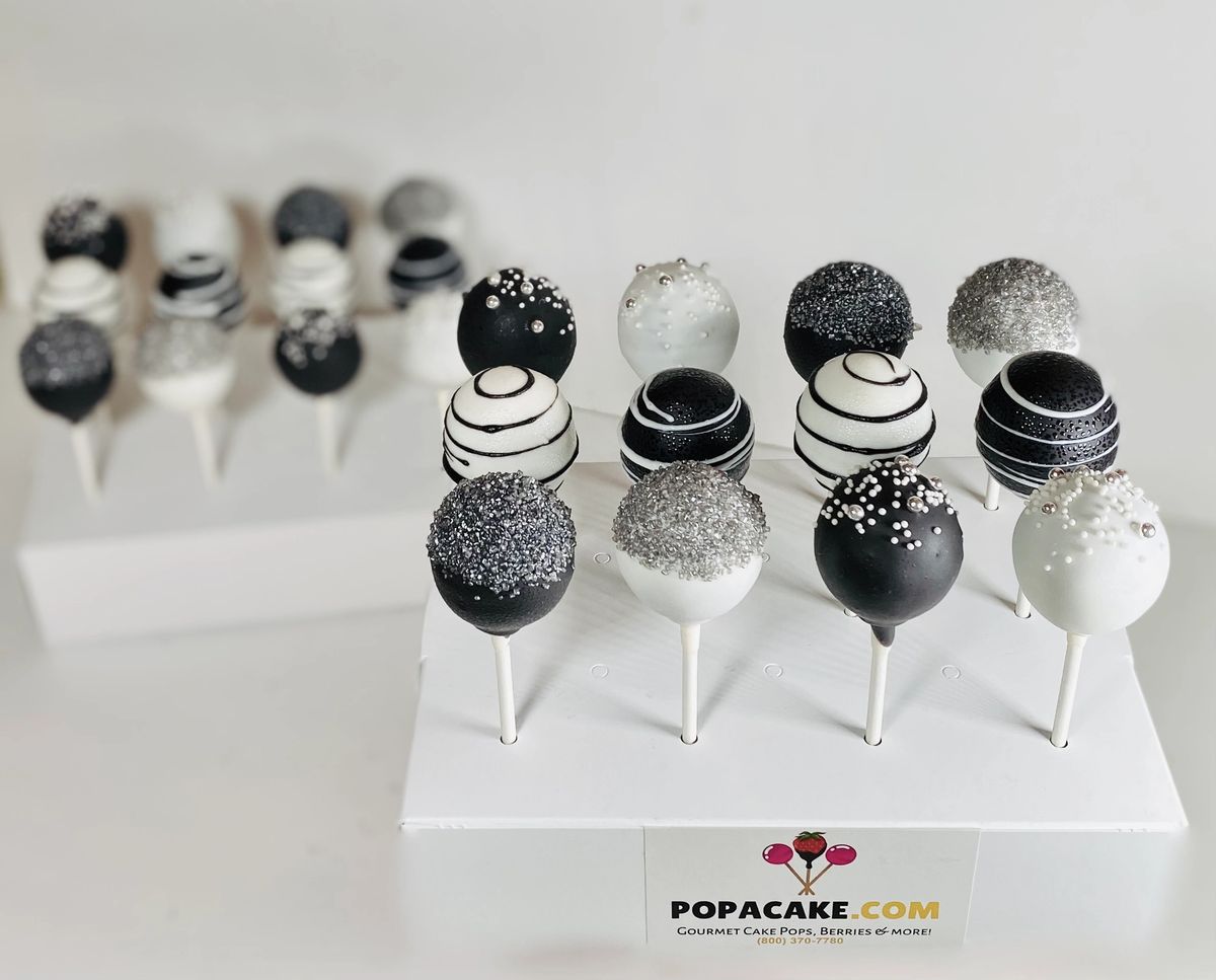 Black and White Cake Pops!, Learn Colours