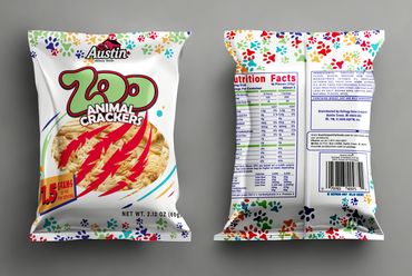 animal cracker packaging