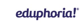 Eduphoria! logo in blue text on white background.