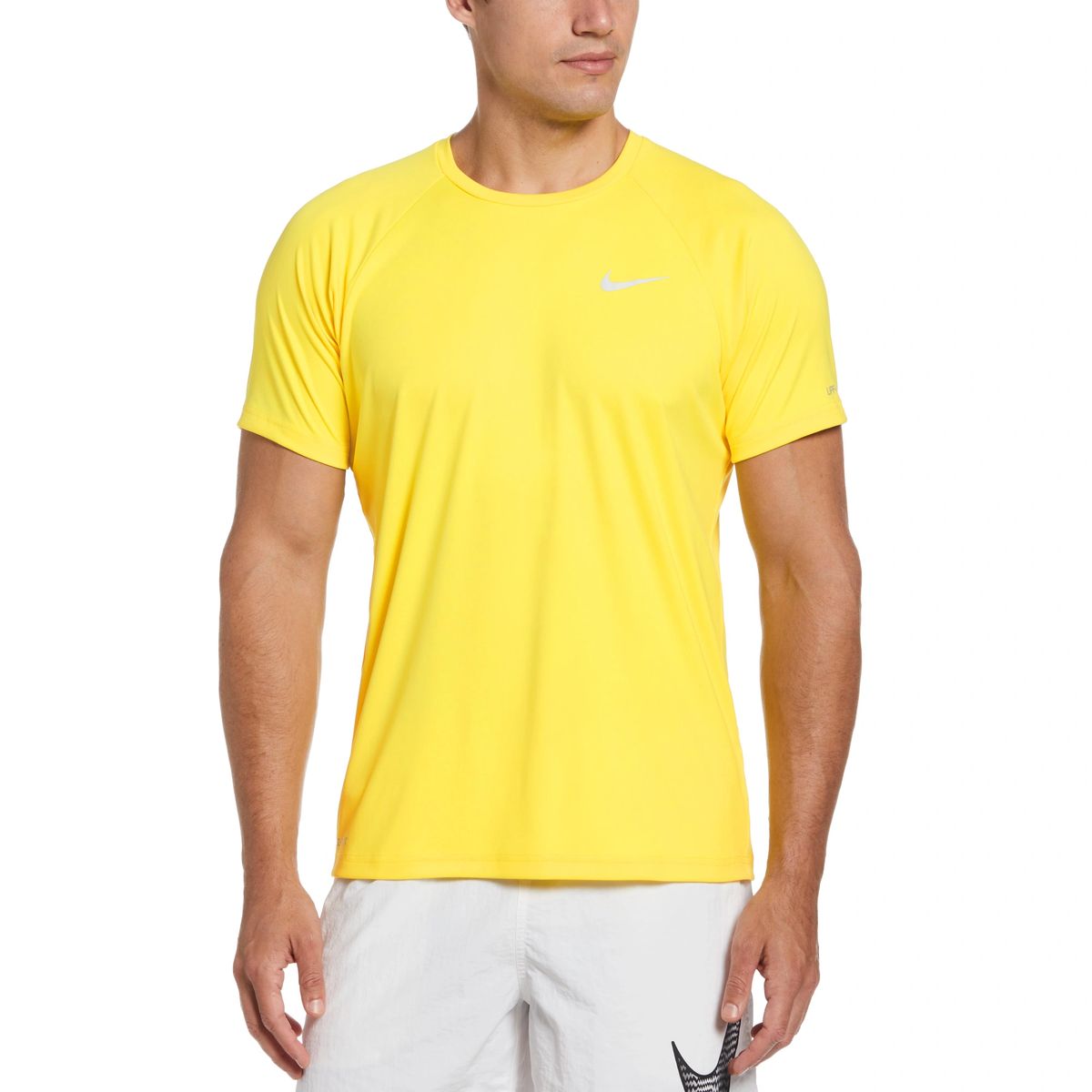 Nike Essential Short Sleeve Hydroguard Yellow Strike