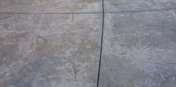 Stamped Concrete Driveway