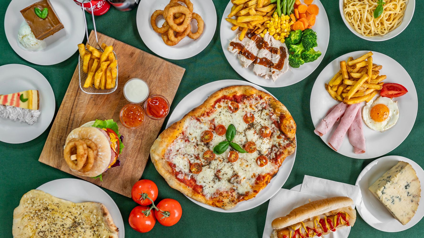 A selection of our foods 