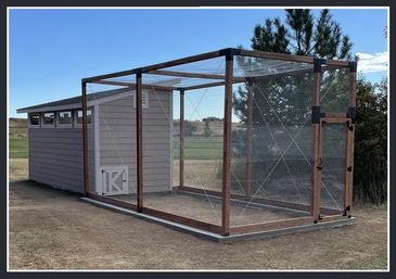 custom shed, custom enclosure