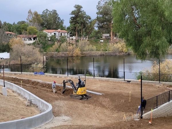 Grading and excavation in Ventura County.