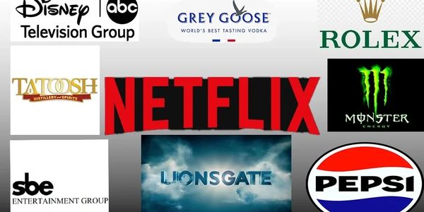Brand sponsors and partners featured in XperyenceZ events, including Netflix, Pepsi, Rolex, Disney, and more.