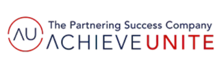 Logo of Achieve Unite showing a blue and red color scheme.