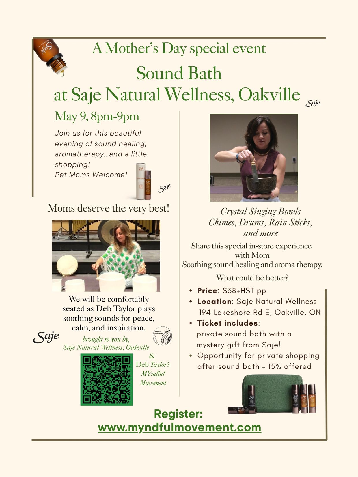 saje natural wellness, aromatherapy, yoga, mother's day, gift ideas, meditation, mental health, 