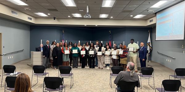 Cohort 17 ~ Local Governance Team Members inducted into Dougherty County Schools, Albany, Georgia.