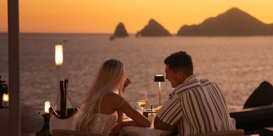 Dinner, reservations, sunset, Cabo, Ocean View