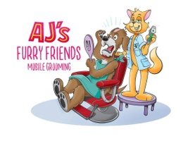 AJs Furry Friends Mobile Pet Grooming 