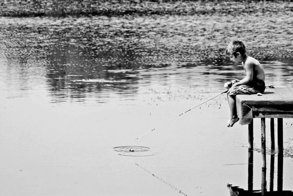 boy fishing photography by Theresa Danet for TheresaDanet.com 
