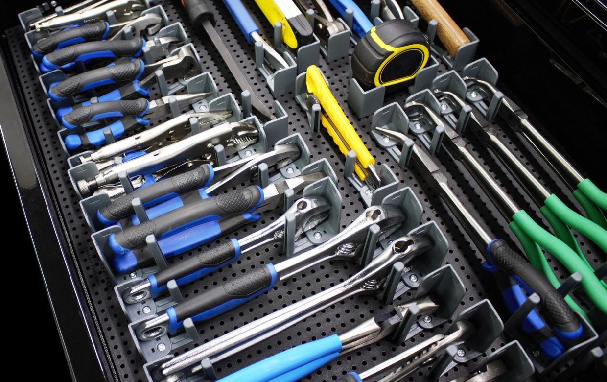 Tool Grid Organization, tool