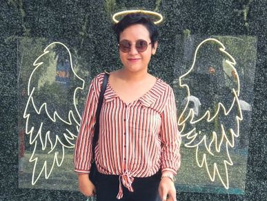 She,Manisha Lama, halo, she is a storm, survivor, fighter, manisha lama, mother, halo, angel, mother