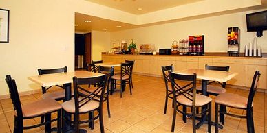 Comfort Inn Hotel in Fountain Hills is happy to offer Grab-N-Go breakfasts