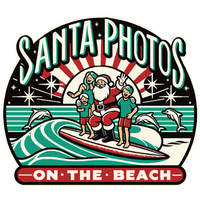 Santa Photos on the Beach