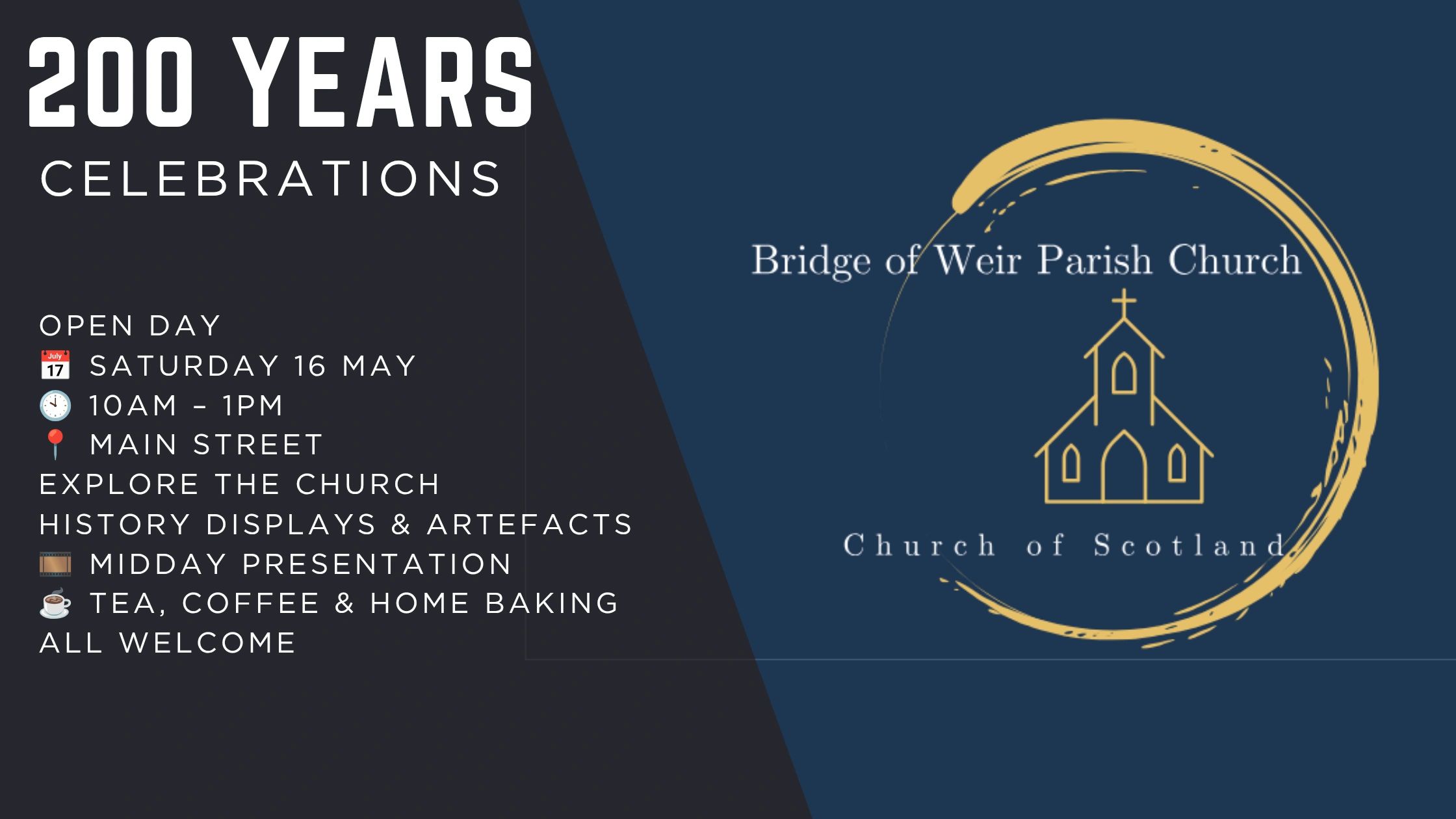 Bridge of Weir Parish Church of Scotland logo