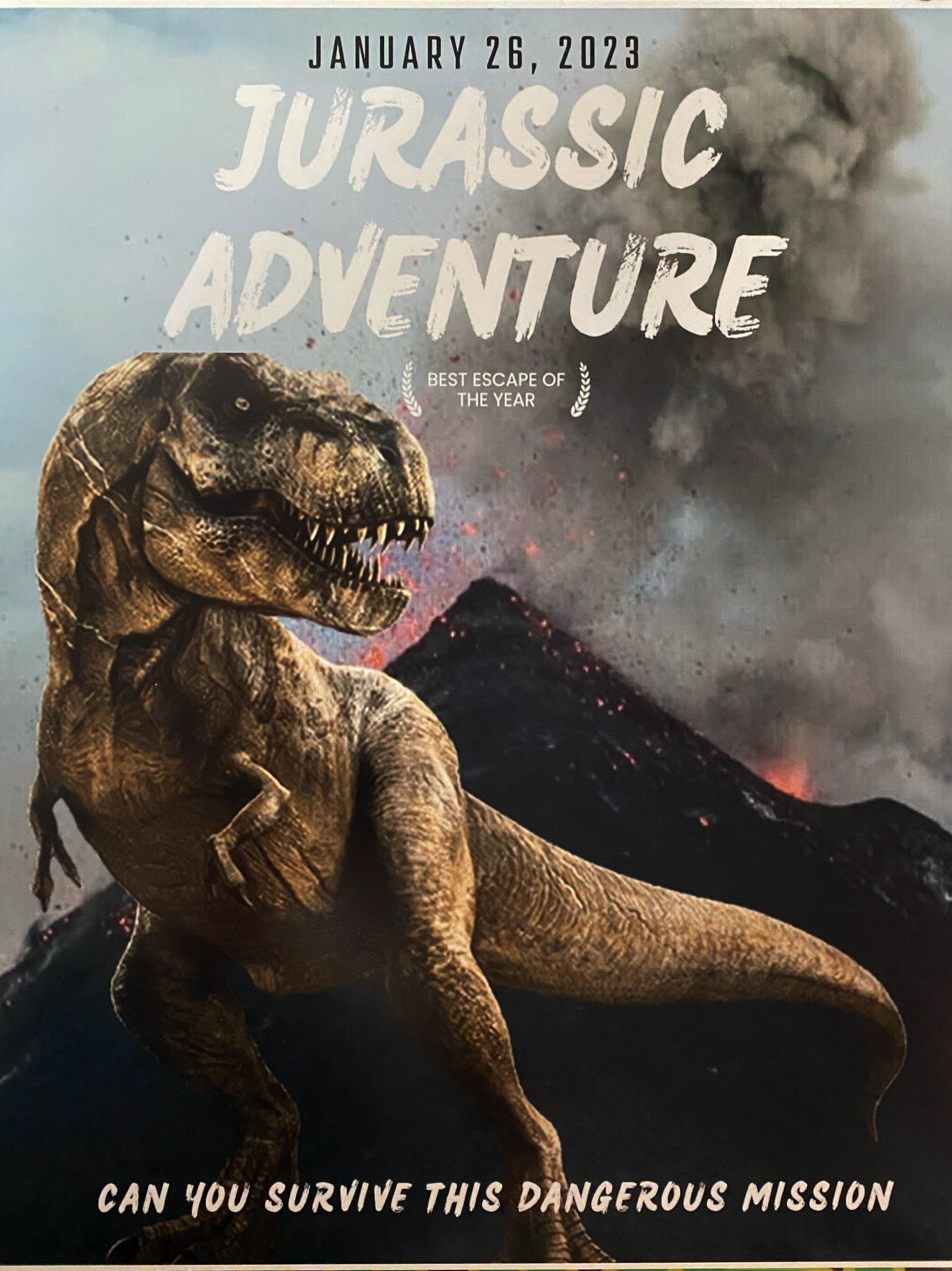Jurassic Adventure Dinosaur Escape, Escape Room Near Me, Escape Rooms Jupiter, So. Florida Best Room