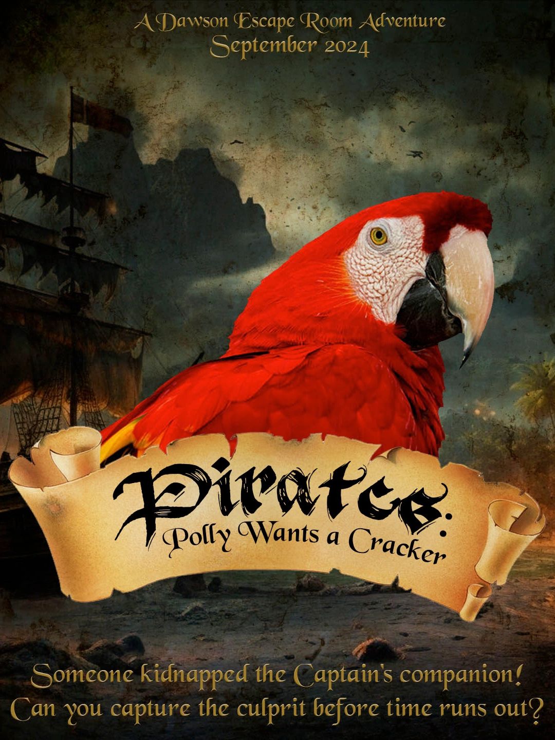 Polly wants a Cracker Pirate Escape Game, Escape Room Near Me, Escape Rooms Jupiter, So Florida Best