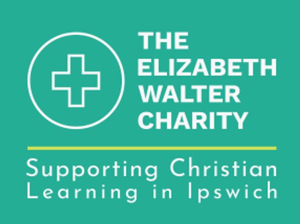 Logo of The Elizabeth Walter Charity supporting Christian learning in Ipswich.