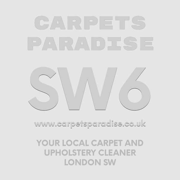 Carpets Paradise logo for carpet and upholstery cleaning service in Fulham SW6.