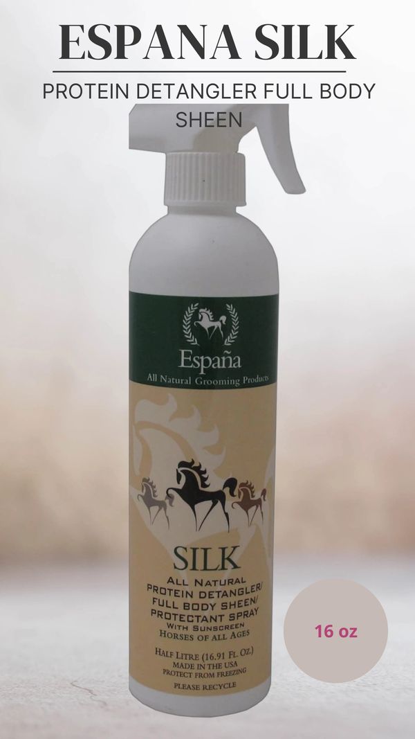 Espana Natural Silk Protein Detangler Full Body Sheen - 16 oz