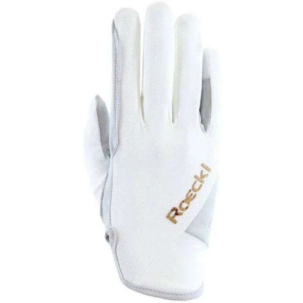 Roeckl Mareno Riding Gloves - White