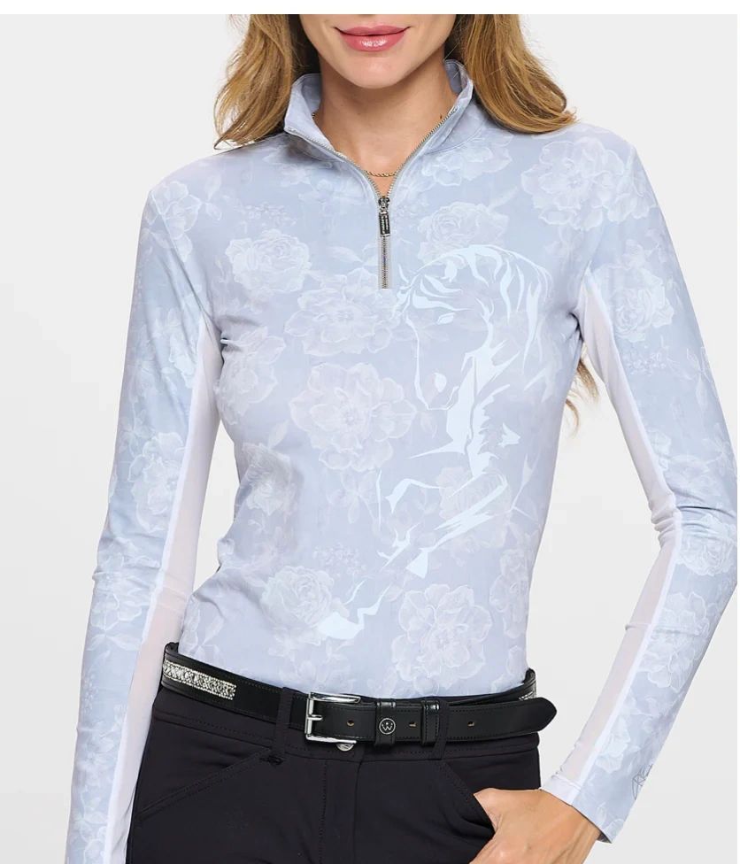 Dancing Equestrian Mystic Stallion Sun Shirt - Long Sleeve