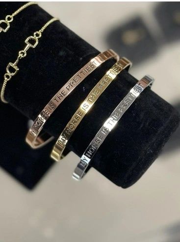 Dancing Equestrian My Horse is the Prettiest Bracelet