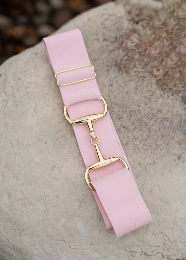 The Novella Pastel Snaffle Belts (Posh Pink + Baby Blue) - Image 5
