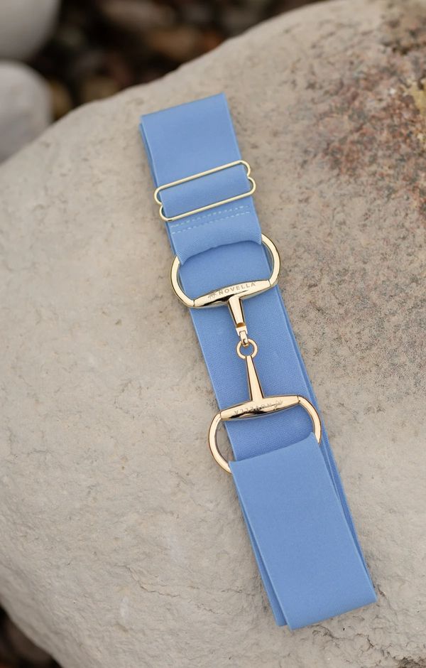 The Novella Pastel Snaffle Belts (Posh Pink + Baby Blue) - Image 4