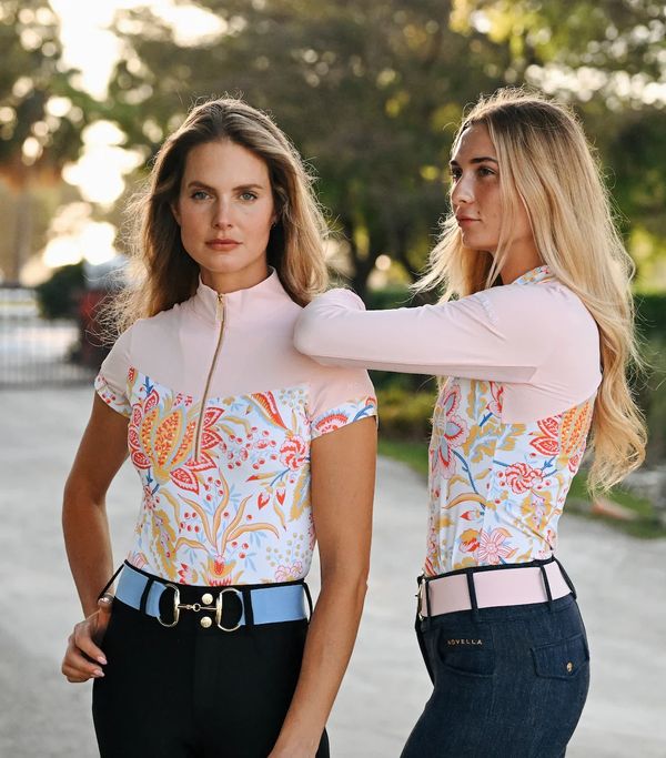 The Novella Pastel Snaffle Belts (Posh Pink + Baby Blue) - Image 2