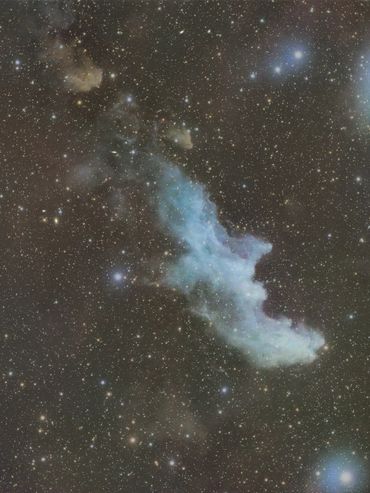 The Witch Head Nebula - IC 2118
Captured December 2025
72 X 180 sec. exposures (3 Hrs 36 mins)
ZWO26