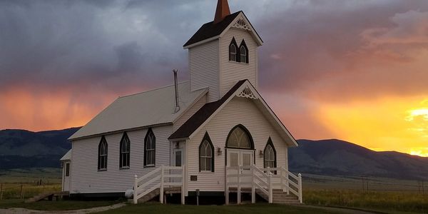 Wedding venue with chapel, yards, cabins and pavilion. The perfect place for your Montana wedding.