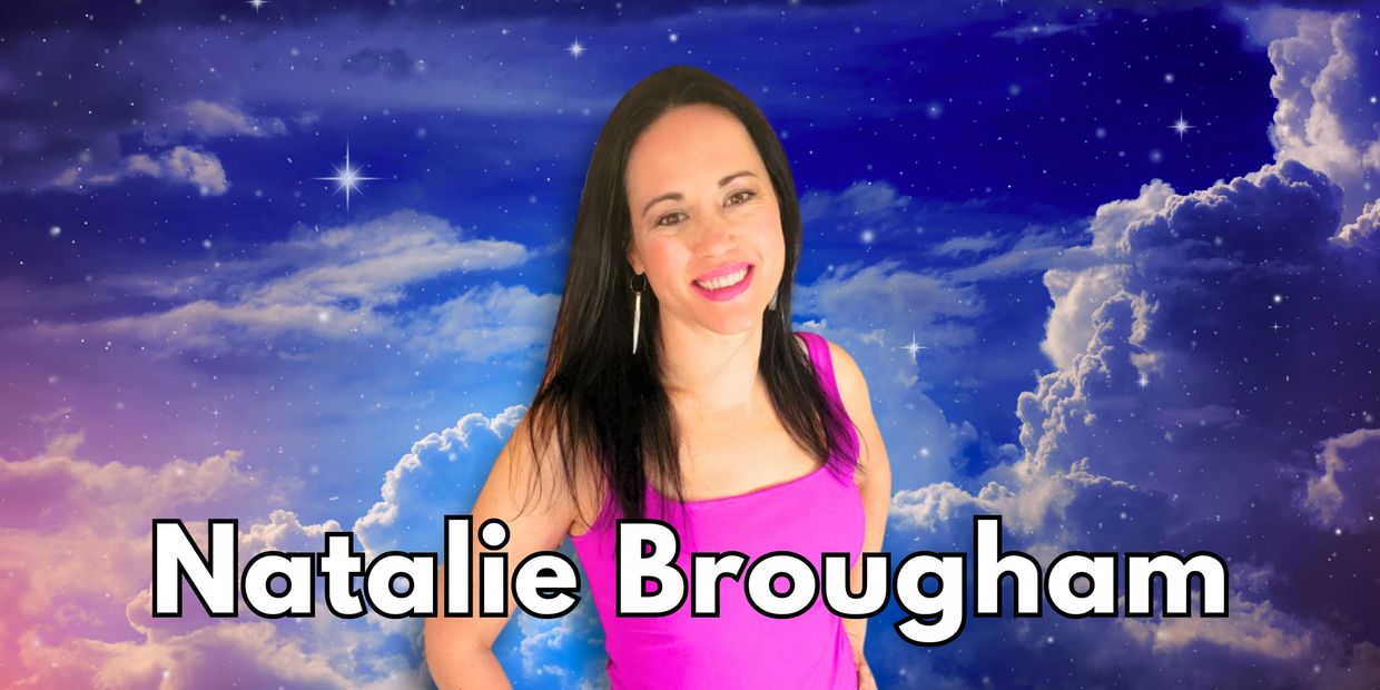 RevolutionTV creator Natalie Brougham with clouds