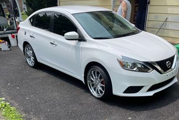 Nissan Sentra in for Exterior Detail ( Mobile Service )