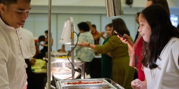 pasta station catering service