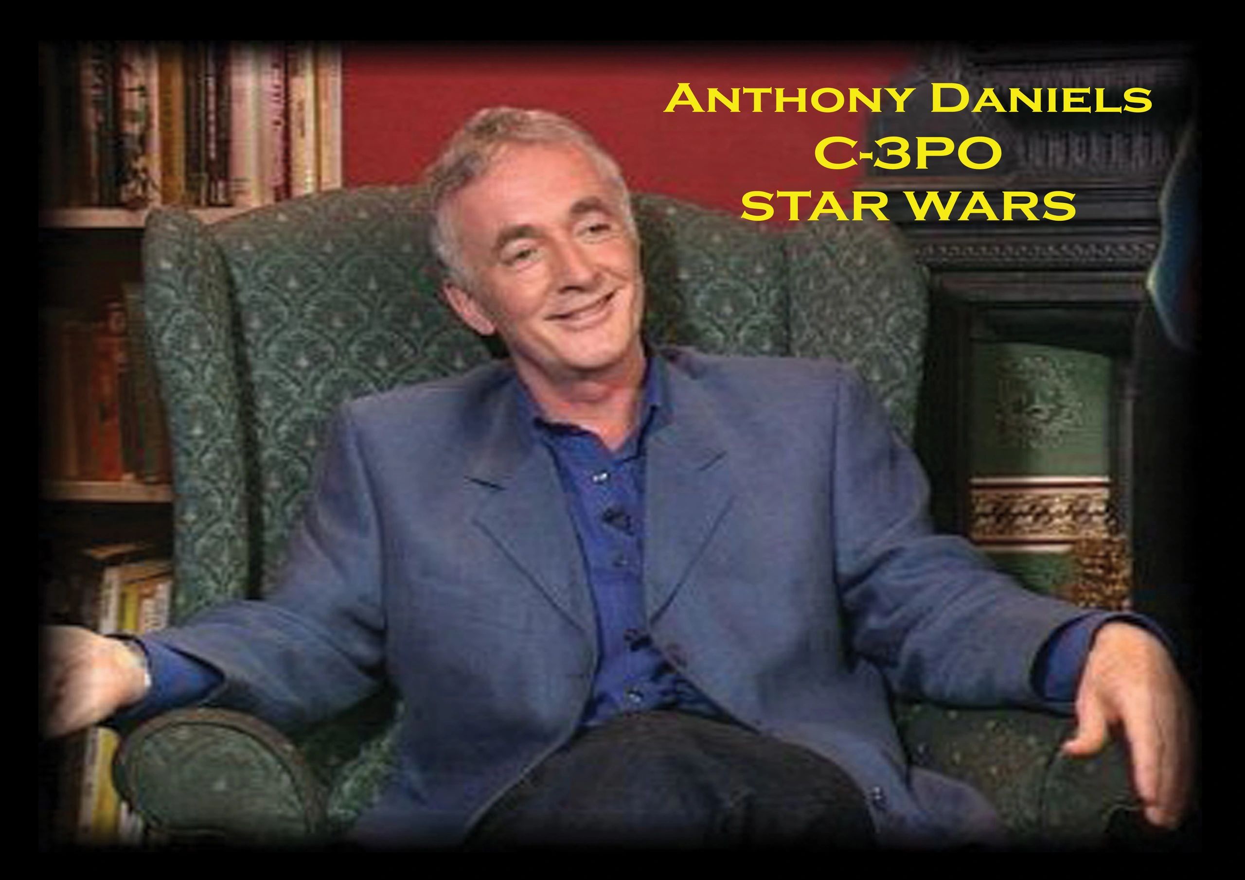 THE DARK SIDE OF THE FORCE.COM interviews presents ANTHONY DANIELS the actor who played C 3PO