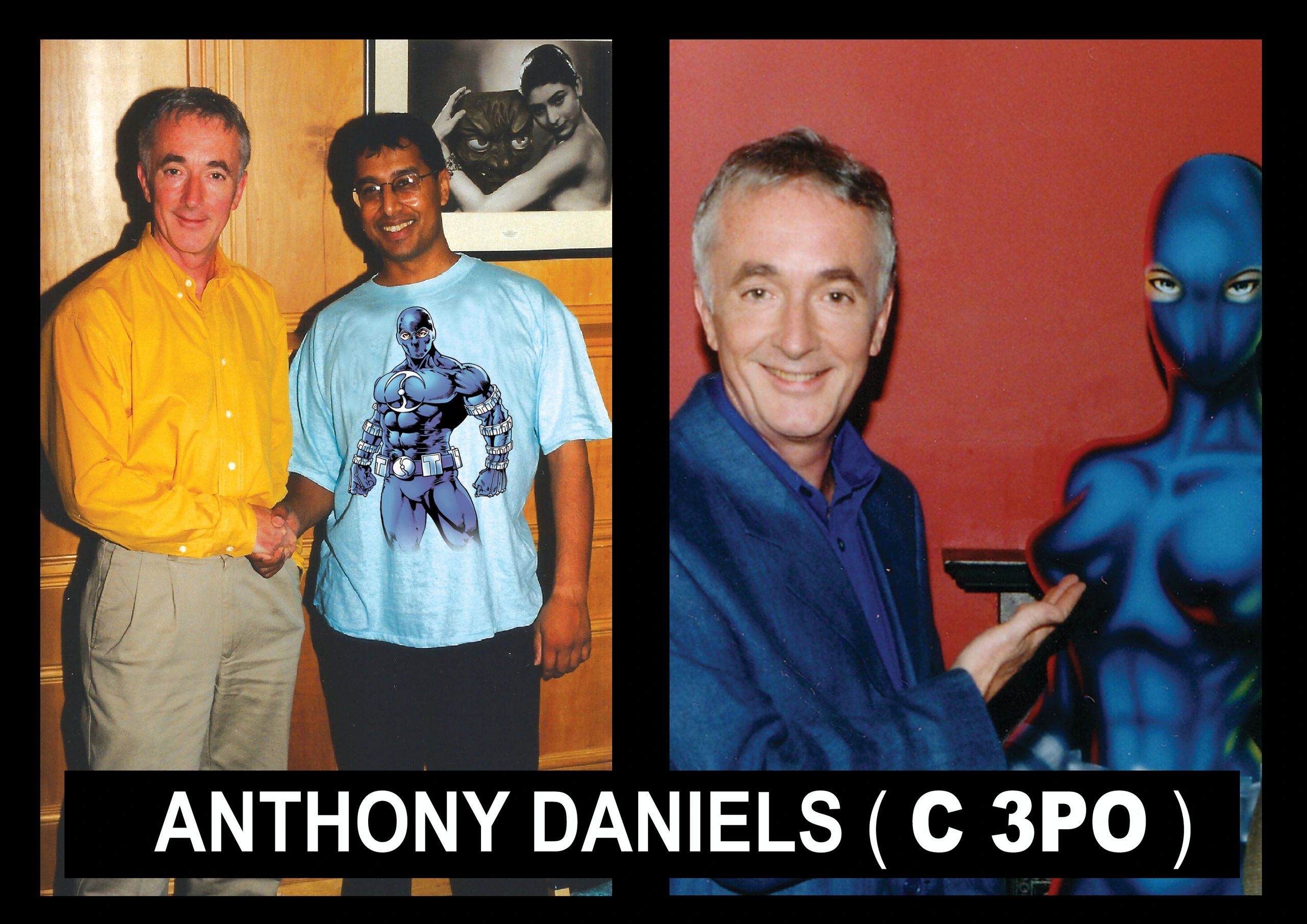 THE DARK SIDE OF THE FORCE.COM interviews presents ANTHONY DANIELS the actor who played C 3PO